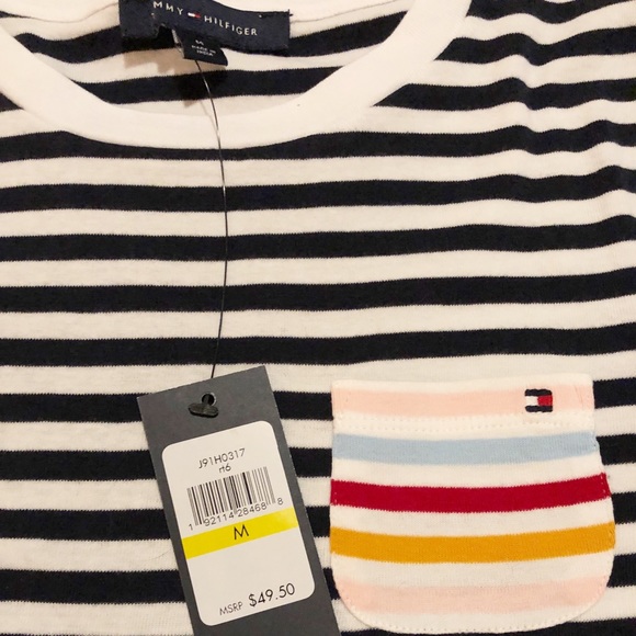 Tommy Hilfiger Striped Long Sleeve Shirt - Picture 7 of 7
